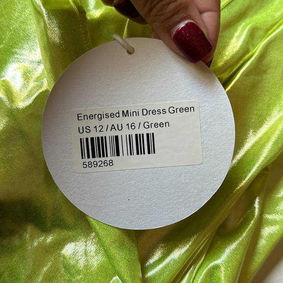 Green mini dress princess Polly - Picture 6 of 6